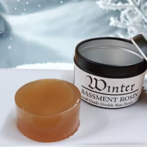 "Winter" double bass rosin