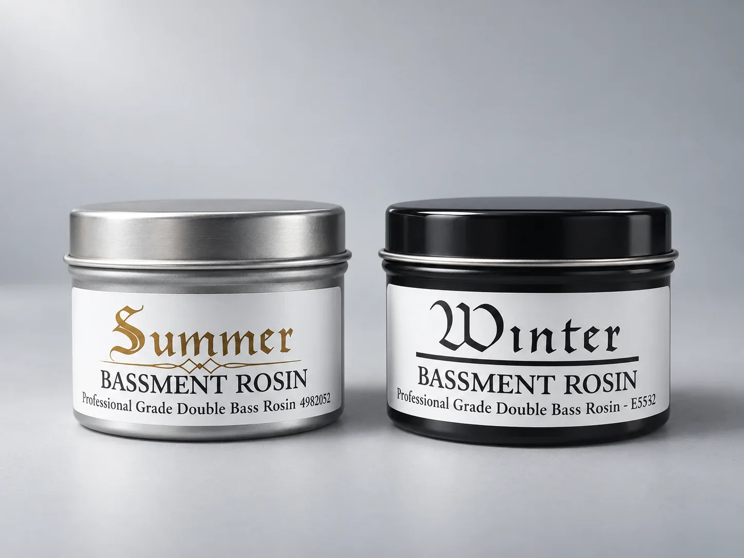 Bassment Rosin – Summer & Winter double bass rosin